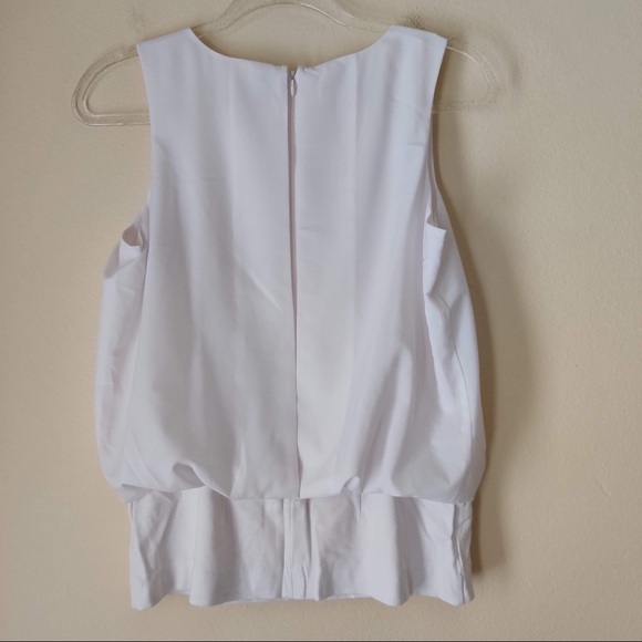 Cabi Indulgence Solid White Tank Top - Picture 6 of 7